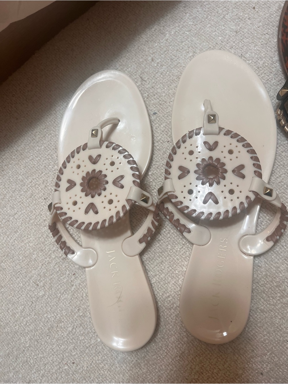 Jack Rogers Georgica Jelly Sandals.